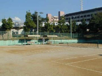 池谷公園テニスコート画像