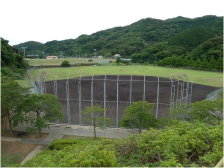 大島町営体育館画像