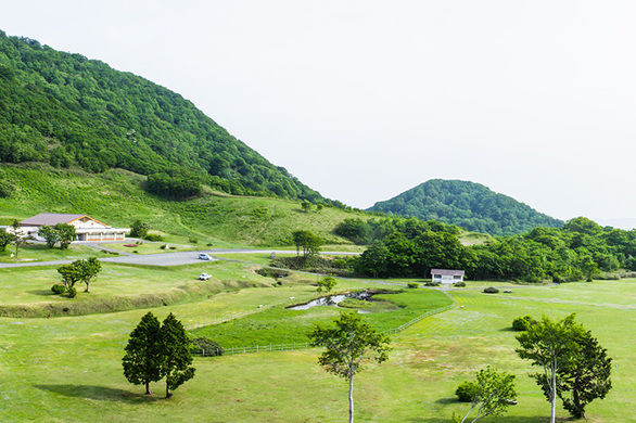 休暇村大山鏡ヶ成 テニスコート画像