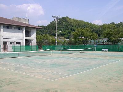 海南市民テニスコート画像