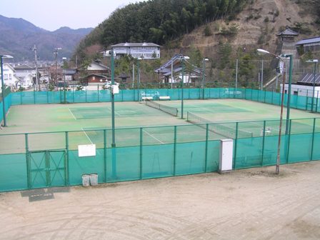 豊岡市立出石総合スポーツセンター テニスコート画像