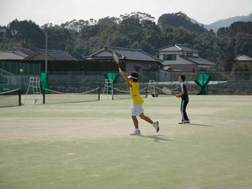 土佐西南大規模公園　テニスコート画像